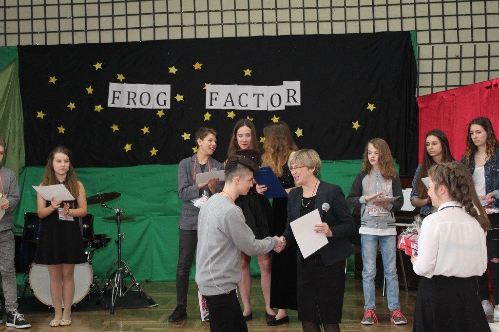 Projekt z języka angielskiego Frog Factor